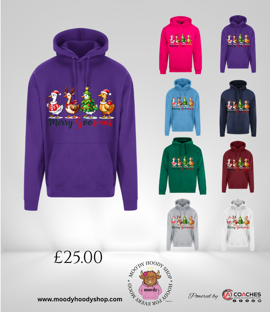 Merry Goosmas Christmas Hoodie - RTX