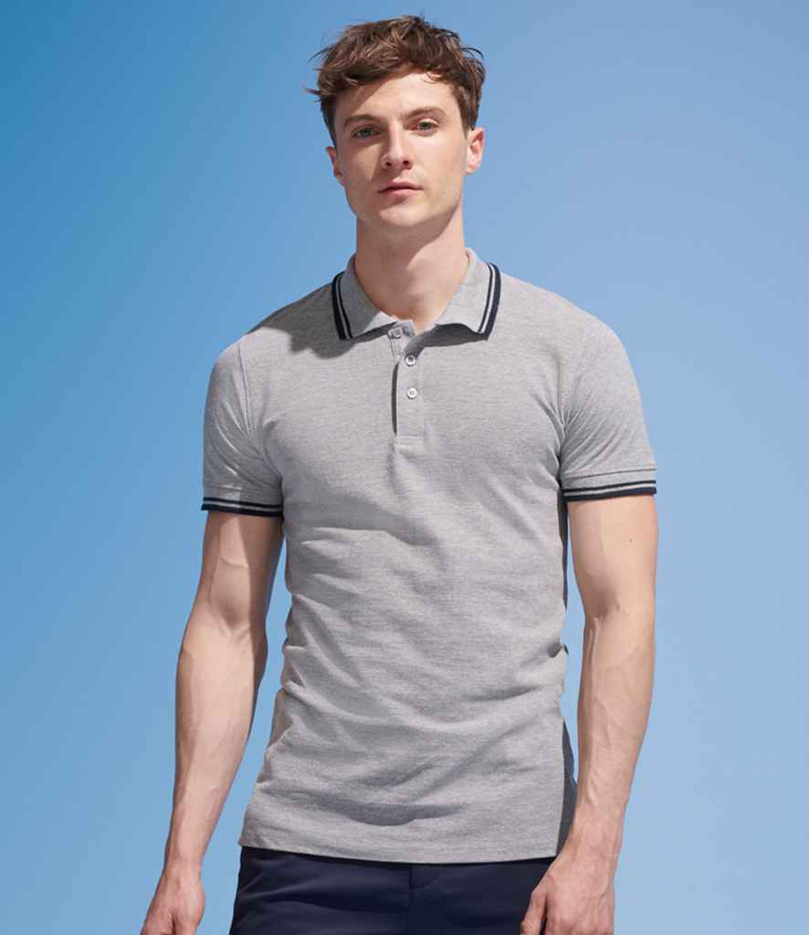 10577 Heather Grey/Navy Model