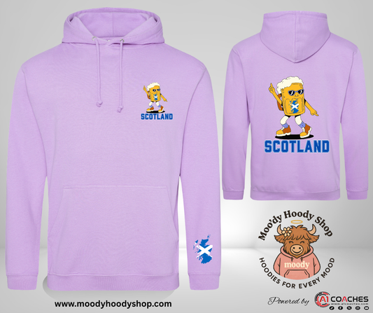 Scottish Dancing Pint of Beer Hoodie