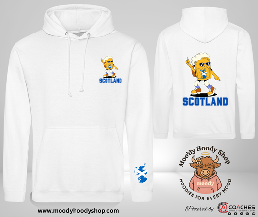 Scottish Dancing Pint of Beer Hoodie